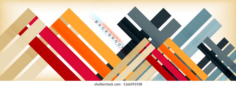 Line abstract background, vector modern template. Vector illustration