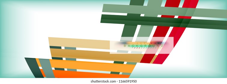 Line abstract background, vector modern template. Vector illustration