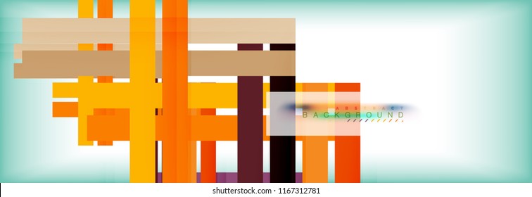 Line abstract background, vector modern template. Vector illustration