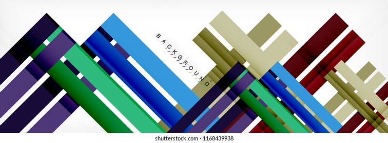 Fondo abstracto de línea, plantilla moderna vectorial. Ilustración del vector
