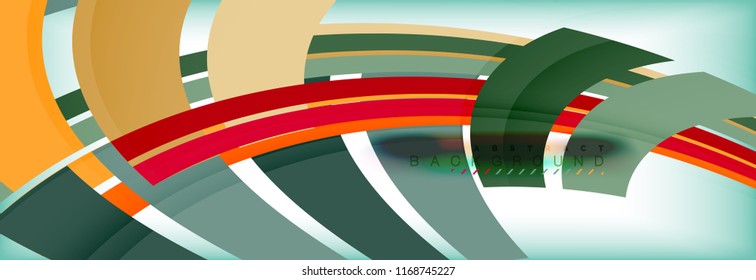 Line abstract background, vector modern template. Vector illustration