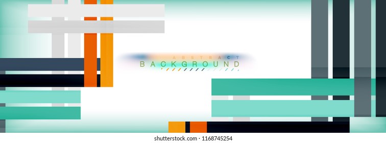 Fundo abstrato da linha, modelo moderno vetorial. Ilustração vetorial