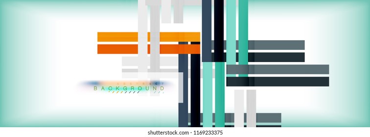 Line abstract background, vector modern template. Vector illustration