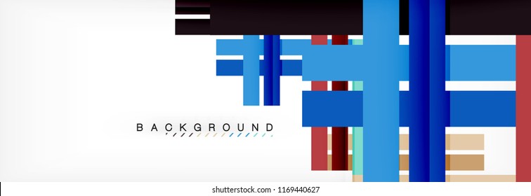 Line abstract background, vector modern template. Vector illustration