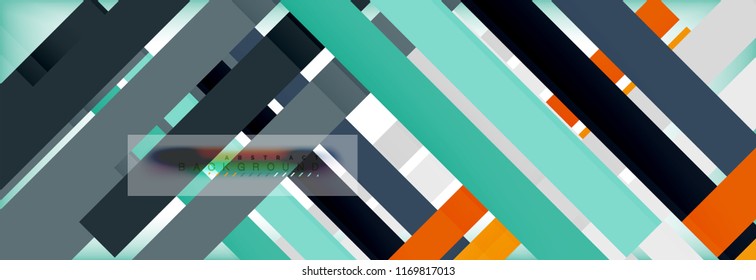 Line abstract background, vector modern template. Vector illustration