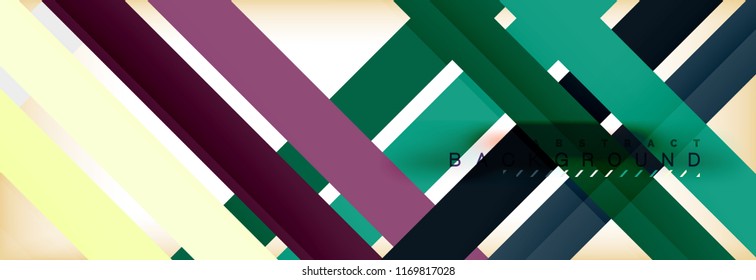Line abstract background, vector modern template. Vector illustration