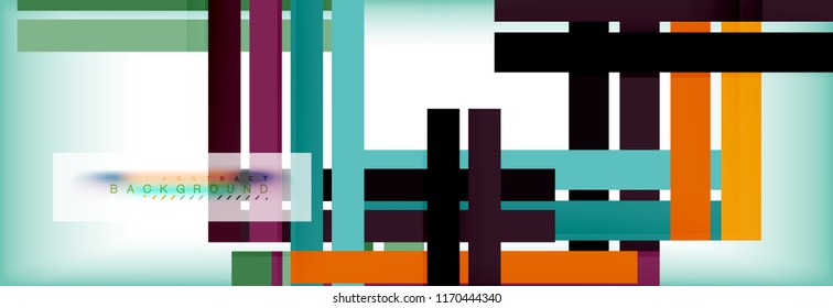 Line abstract background, vector modern template. Vector illustration