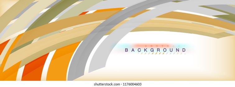 Line abstract background, vector modern template. Vector illustration