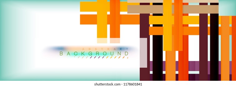 Line abstract background, vector modern template. Vector illustration
