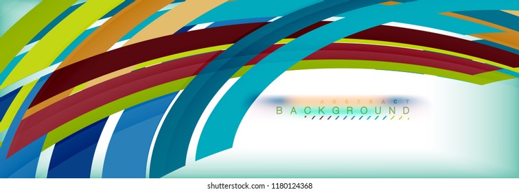 Line abstract background, vector modern template. Vector illustration