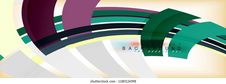 Line abstract background, vector modern template. Vector illustration
