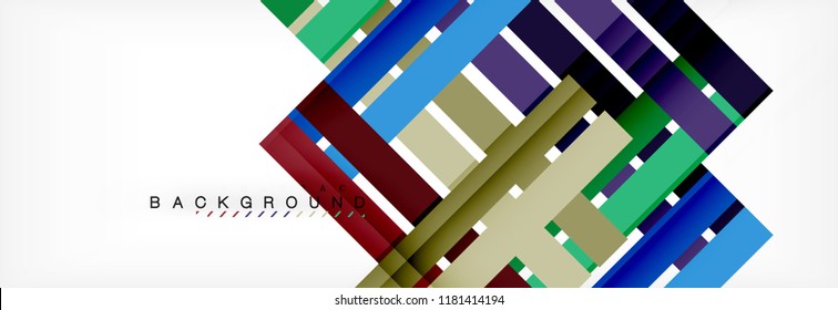 Line abstract background, vector modern template. Vector illustration