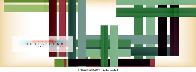 Line abstract background, vector modern template. Vector illustration