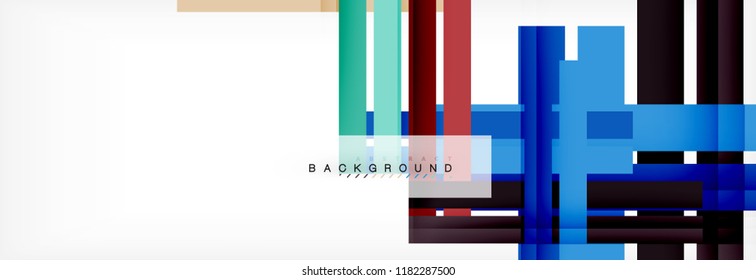 Line abstract background, vector modern template. Vector illustration