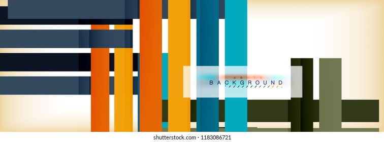 Line abstract background, vector modern template. Vector illustration