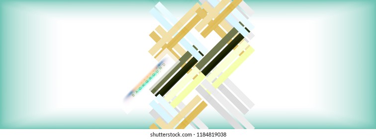 Line abstract background, vector modern template. Vector illustration