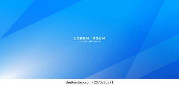 Line abstract blue gradient background
