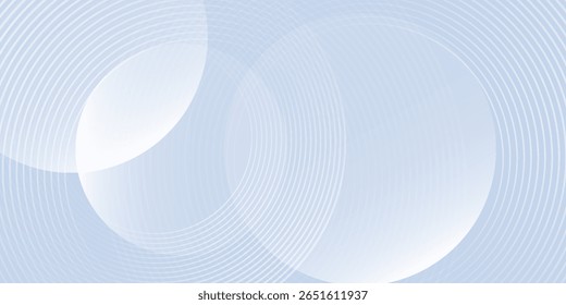 Cartel moderno azul Abstractas del fondo de la línea con los Elementos circulares. Tecnología digital simple buen patrón de arte