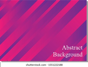 Line abstract design with the color of blue and pink