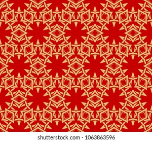 Line abstract geometric pattern. Seamless Vector illustration. For design, wallpaper, fashion, print.