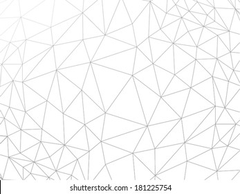 Line abstract geometric rumpled triangular low poly style vector illustration graphic background