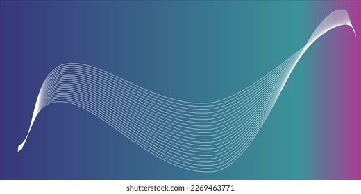 line abstract gradient background blend