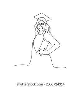 line abstract graduation scholl modern clipart academy congratulation high line 