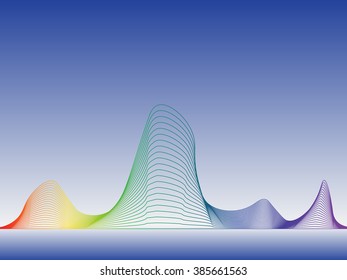 Line abstract graphic