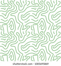 Line abstract green pattern
