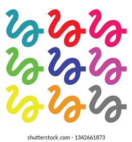 line abstract icon