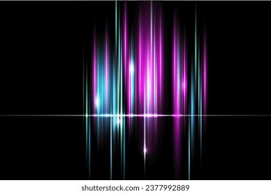 line abstract light rays background ,dark blue and pink background