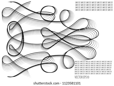 Line abstract pattern background,EPS10