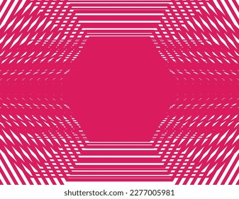Fondo del vector de moda rosado abstracto de línea