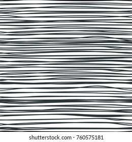 Line abstract seamless monochrome pattern