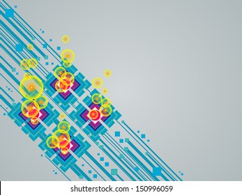 line abstract vector background