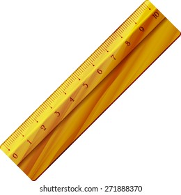 line abstract vector illustration isolated eps 10 / ruler