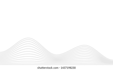 Line abstract white background illustration.