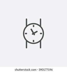 line arm watch Icon