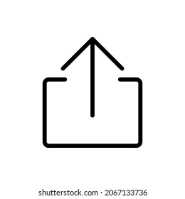 Line Arrow icons, symbol and vector,Can be used for web, print and mobile