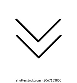 Line Arrow icons, symbol and vector,Can be used for web, print and mobile