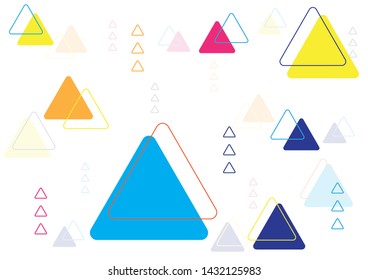 line arrow movement abstract background with vector design