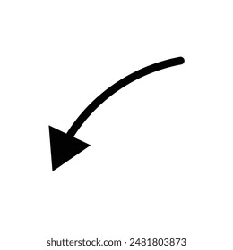 line arrow vector icon sign