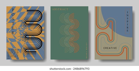 LINE ART ABSTRACT BACKGROUND, ELEGANT, LUXURY, WALLPAPER, INVITATION, POSTER, BROCHURE