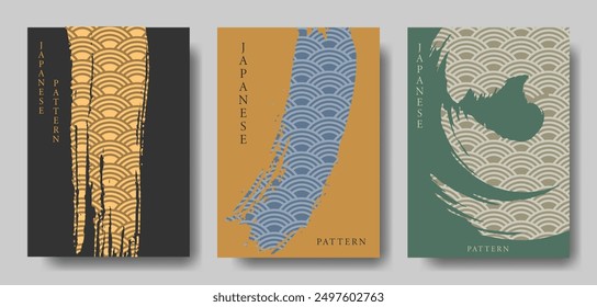 LINE ART ABSTRAKTER HINTERGRUND, BERGLANDSCHAFT MUSTER, ELEGANT, LUXUS, TAPETE, EINLADUNG, POSTER, BROSCHÜRE	