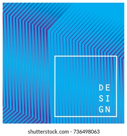 Line Art. Abstract Background Template.