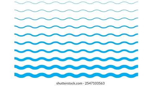 Abstrakte Vektorgrafik mit Linien. Wellenlinien. 333