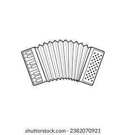 The Line Art of Accordion
