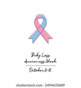 line art of Baby Loss Awareness Week good for Baby Loss Awareness Week celebrate. line art.