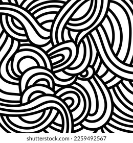 line art background vector illustration