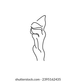 Line Art Beauty Body Skin Care logo design for Spa Cosmetic